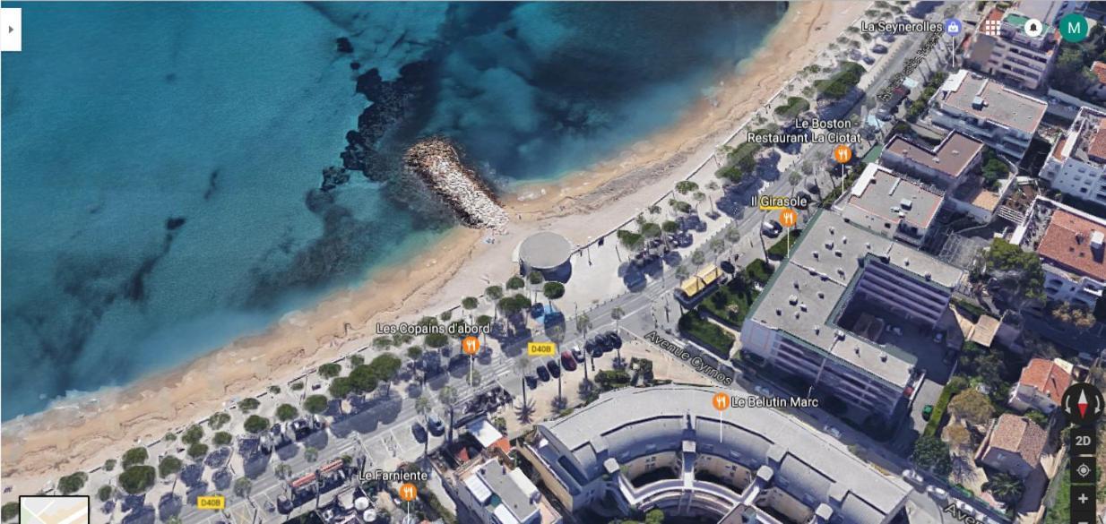 Blue Summer Vibes Appartment For 4P, Ac, Parking, Beachfront, Spa Access -5 ラシオタ エクステリア 写真